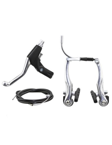 Alloy Front V-Brake W/Lever 408 Chrome.